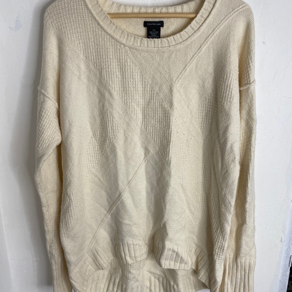 Calvin Klein Cream sweater